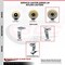 Service Caster 6 Inch Nylon Swivel Caster Set with Roller Bearings and Brakes SCC SCC-20S620-NYR-TLB-4 - alternate 5